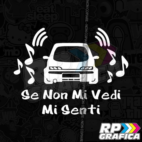Adesivi non vedi mi - adesivi,