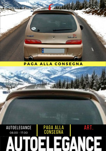 Spoiler posteriore adatto per - posteriore,