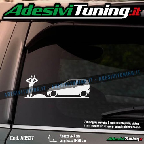 Adesivo dosso fiat - adesivo, seicento